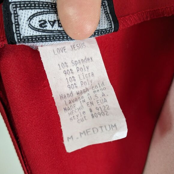 Vintage Maxi Dress Prom Gown M Red 90s Glam Bodycon Valentines Evening Party - Picture 9 of 10